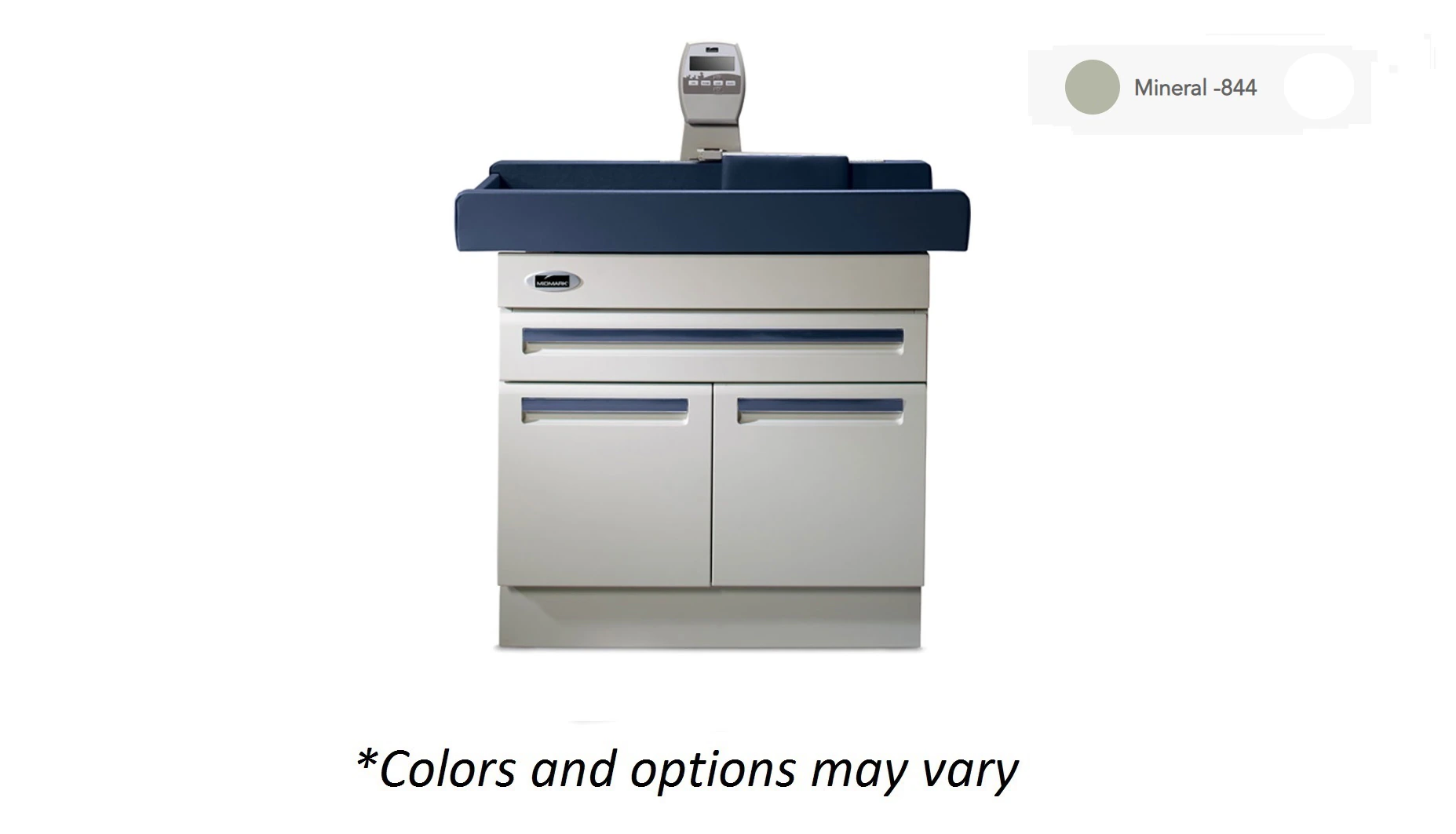 Midmark 640 Pediatric Exam Table with Drawer and Drawer Lock, 40 lb Capacity