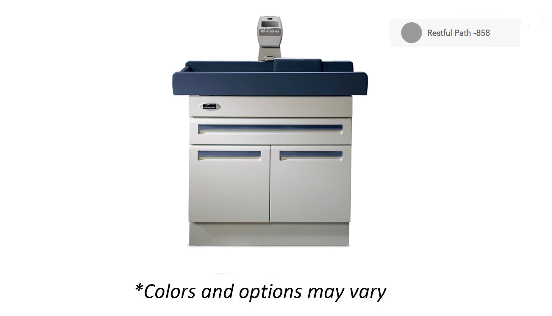 Midmark 640 Pediatric Exam Table with Drawer and Drawer Lock, 40 lb Capacity