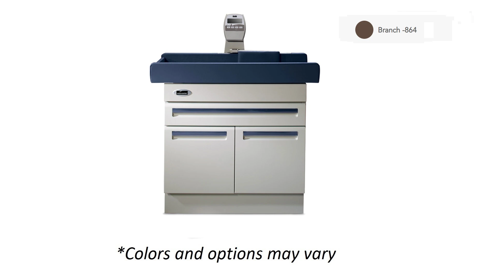 Midmark 640 Pediatric Exam Table with Drawer and Drawer Lock, 40 lb Capacity