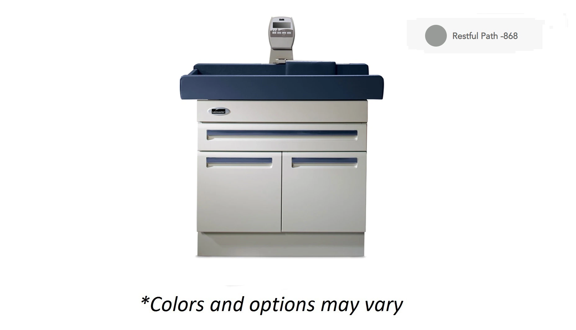 Midmark 640 Pediatric Exam Table with Drawer and Drawer Lock, 40 lb Capacity