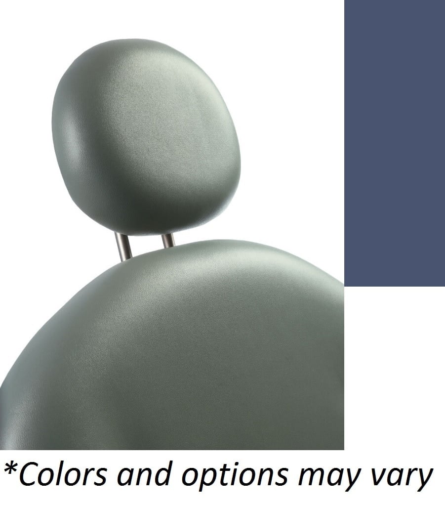 Midmark 641 Flat Headrest, Soothing Blue