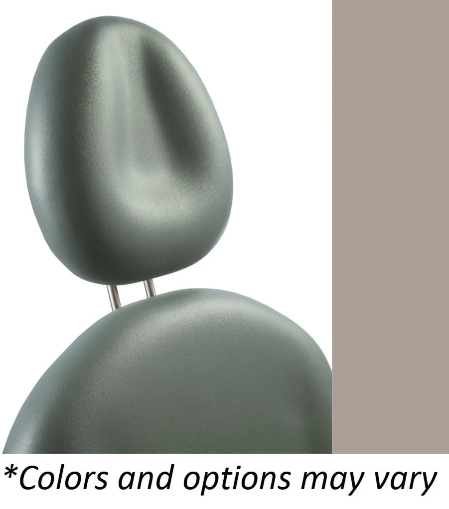 Midmark 641 UltraFree Oval Headrest, Dark Linen, #641