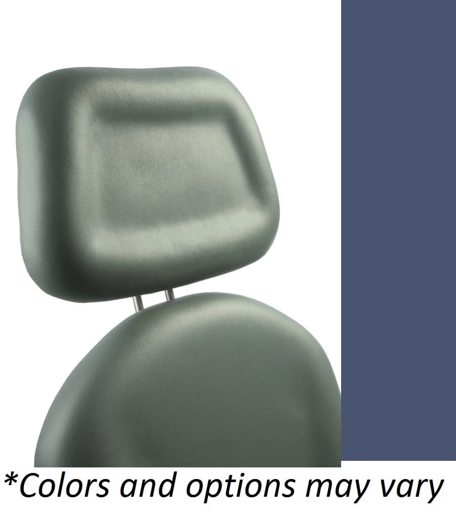 Midmark 641 Rectangular Headrest, Soothing Blue