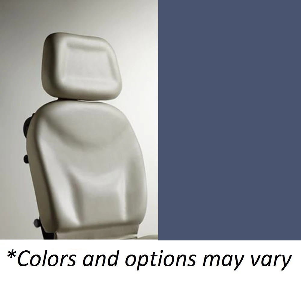 Midmark 630 Rectangular Headrest, Soothing Blue