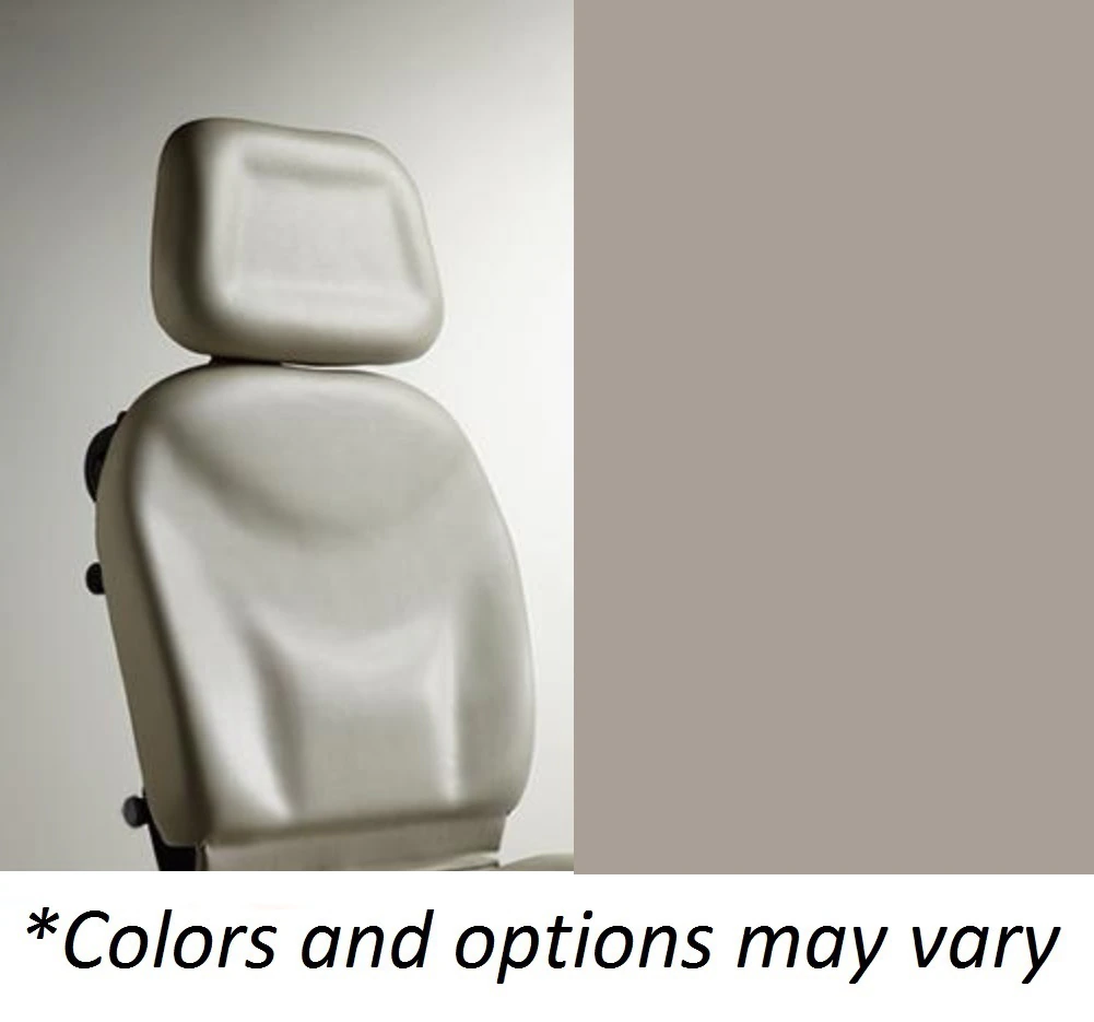 Midmark 630 UF Rectangular Headrest, Dark Linen