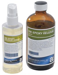 American Dental Supply Die Epoxy Release Agent, Type 8000, 16 oz Bottle