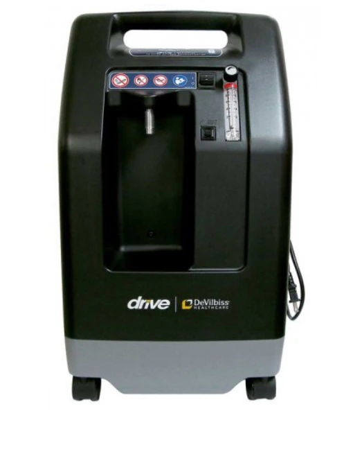 DeVilbiss Compact Oxygen Concentrator, 10 L/min, 13.5x12x24.5"