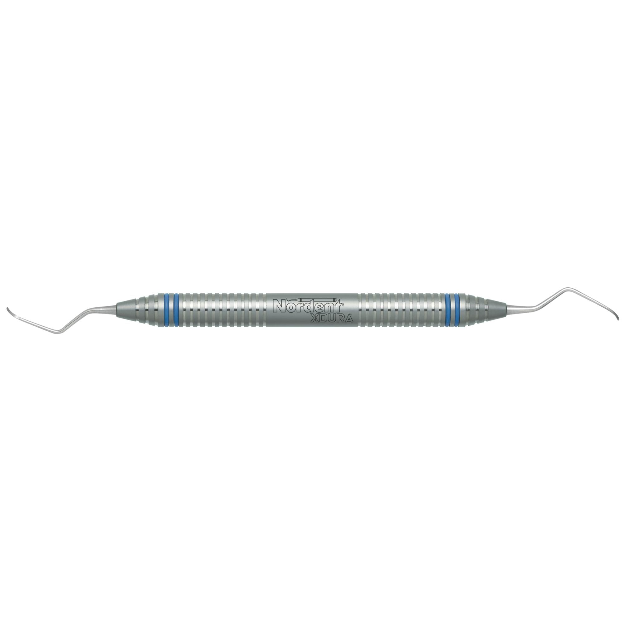 XDURA® Universal Curettes - Barnhart #1-2 - DuraLite® ColorRings, Double-End, Each