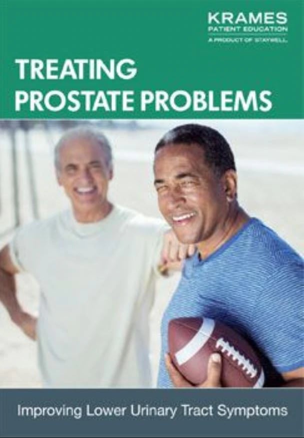 Treating Prostate Problems Informational Booklet, English, 16 Pages, Full Color, Each