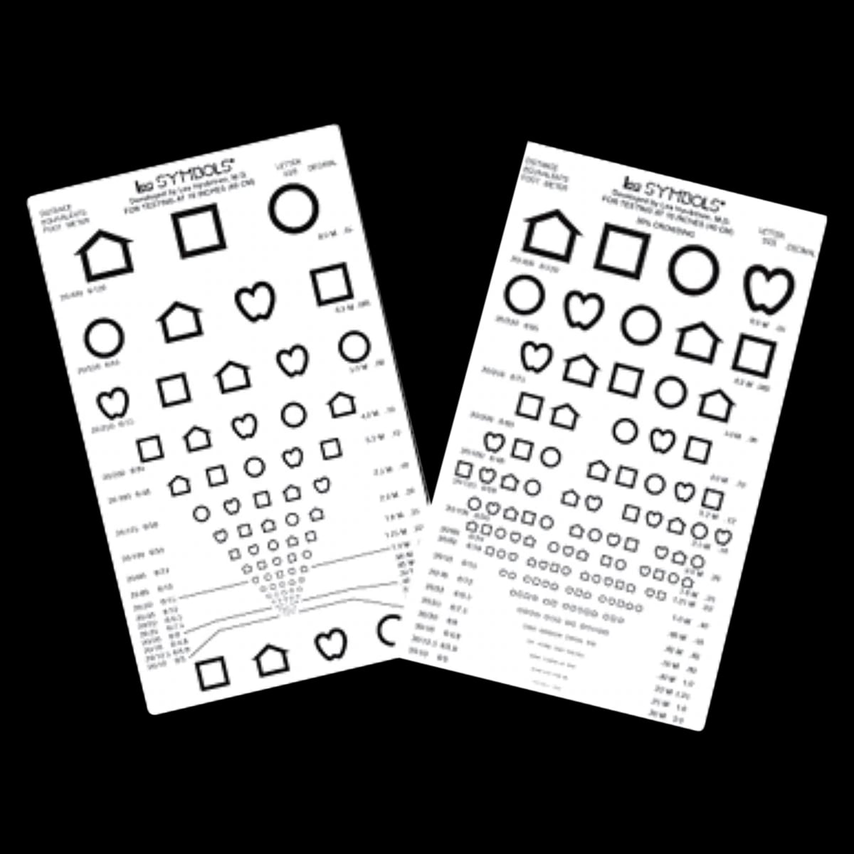 Good-Lite LEA Symbols Near Vision Card