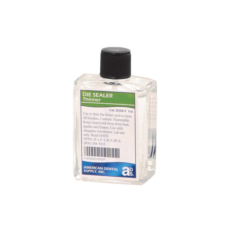 American Dental Supply Die Sealer Thinner, 1 oz/Bottle