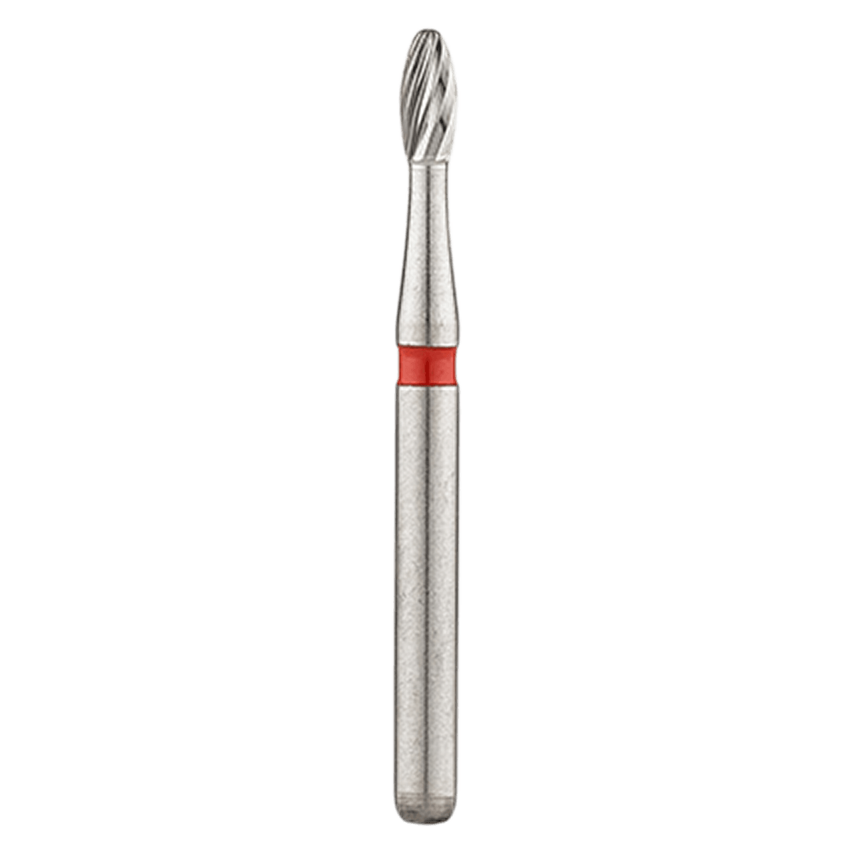 Brasseler H379GK-014 Carbide Friction Grip Bur, 20-Blade Flat-Top, Non-Sterile, 100/Pkg
