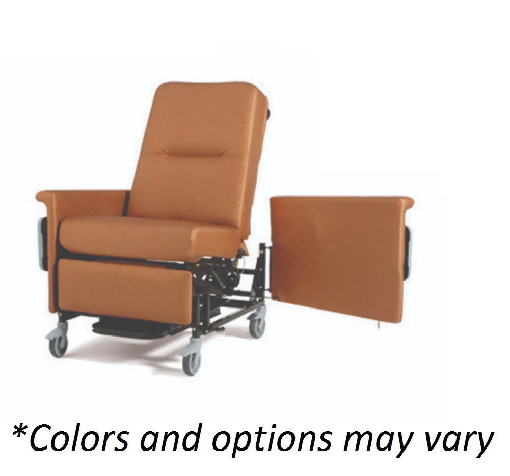 Champion Transporter Recliner 86 Series Bariatric Manual Reclining Chair, 500 lb Capacity