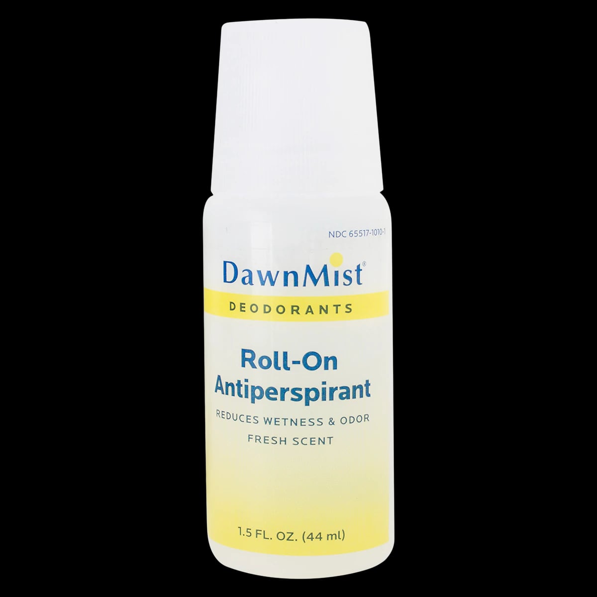 DawnMist Roll-On Deodorant, Fresh Scent, 1.5 oz, 96/Case
