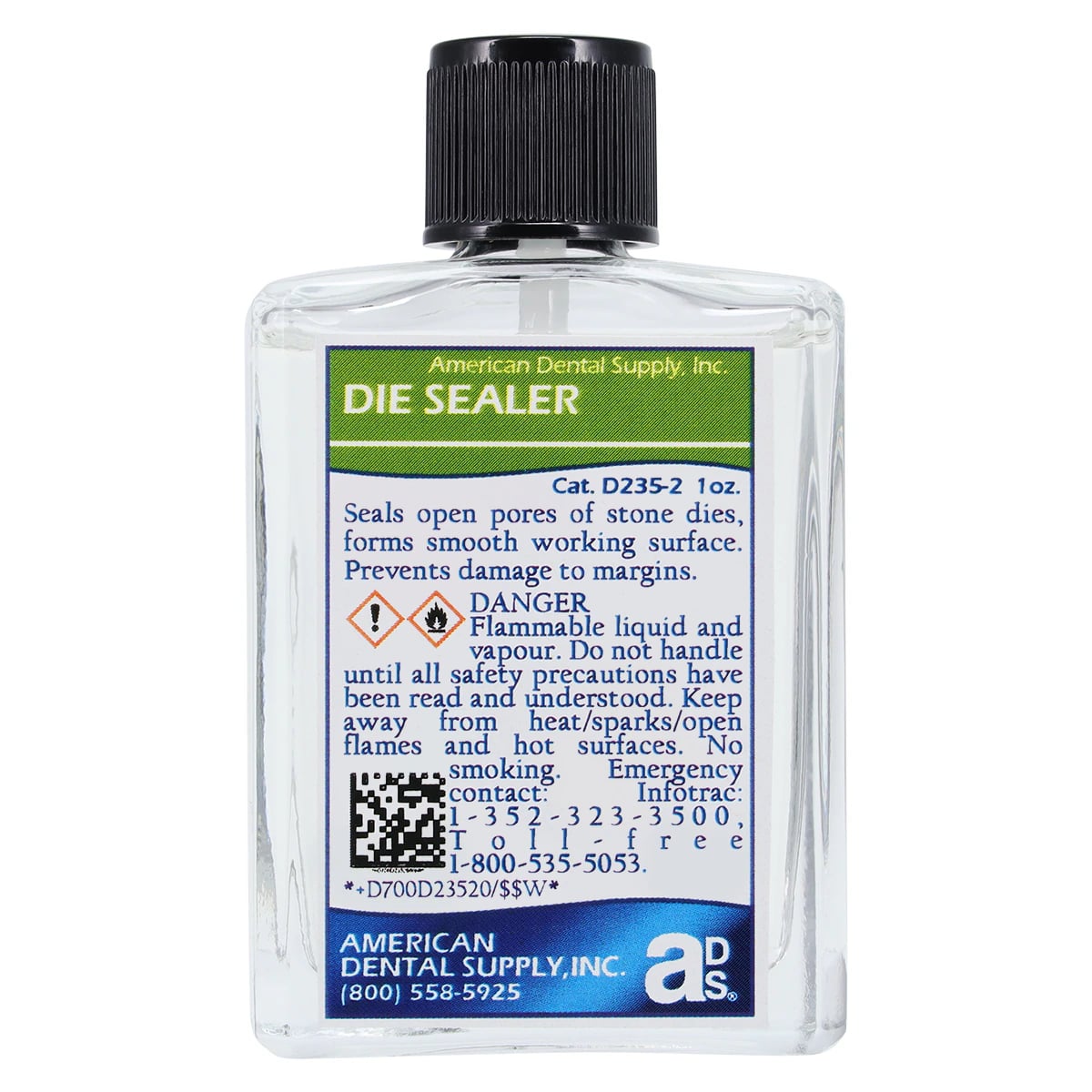 American Dental Supply Die Sealer Refill, 1 oz Bottle