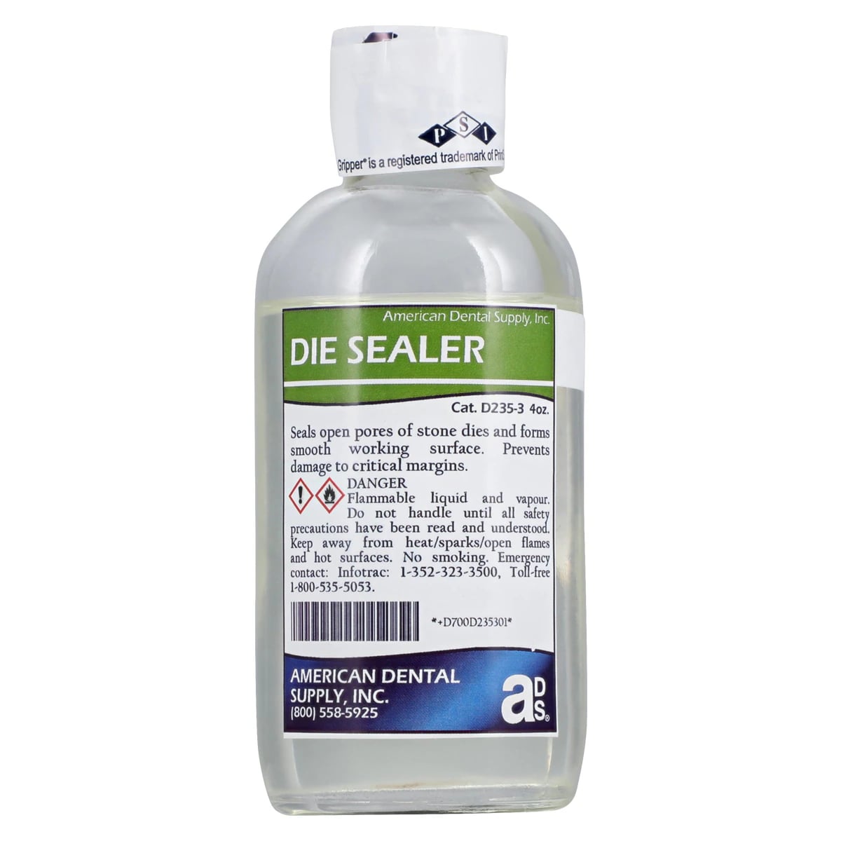 American Dental Supply Die Sealer Refill, 4 oz Bottle