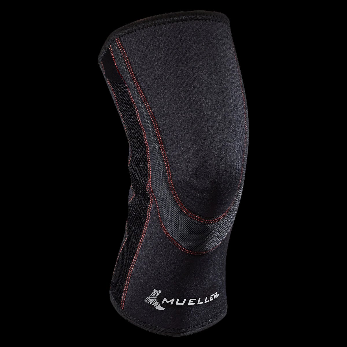 Mueller Sports Medicine Sleeve Knee Closed Patella, Neoprene Blend, Size Small (12-14"), Left/Right