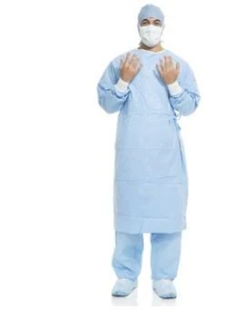 Halyard AERO Performance Surgical Gown, AAMI Level 3, 2X-Large, Blue, Sterile, 30/Case