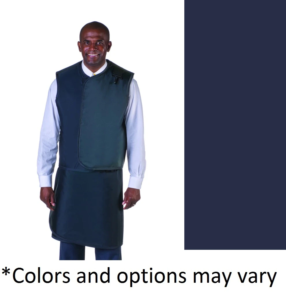 Wolf X-Ray Lead-Free Apron with Thyroid Collar, Male, Size 2