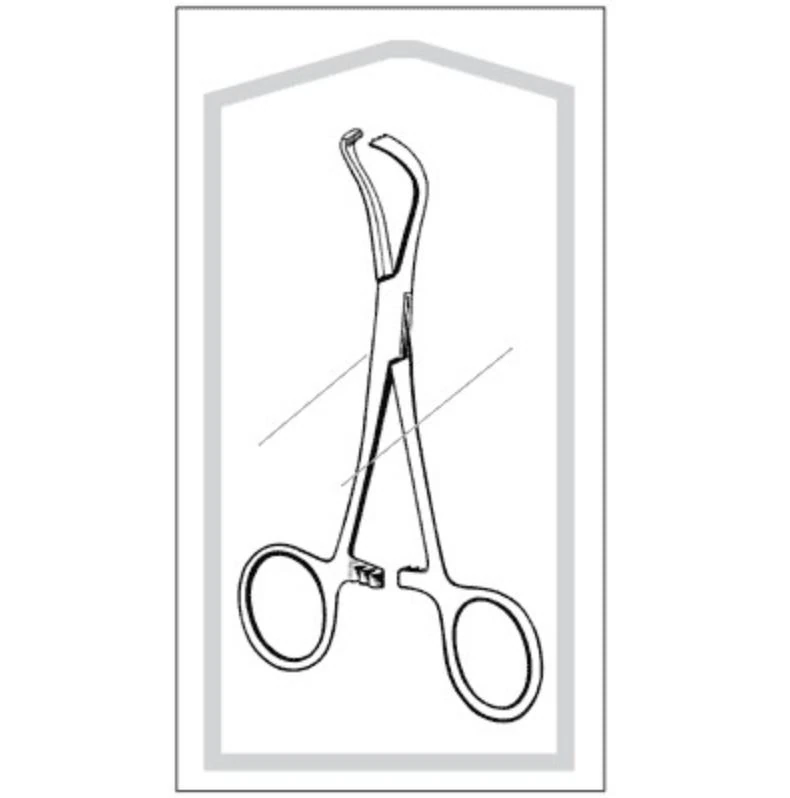 Sklar Instruments Econo Lorna-Edna Towel Clamp, Stainless Steel, Sterile, Disposable, 50/Case