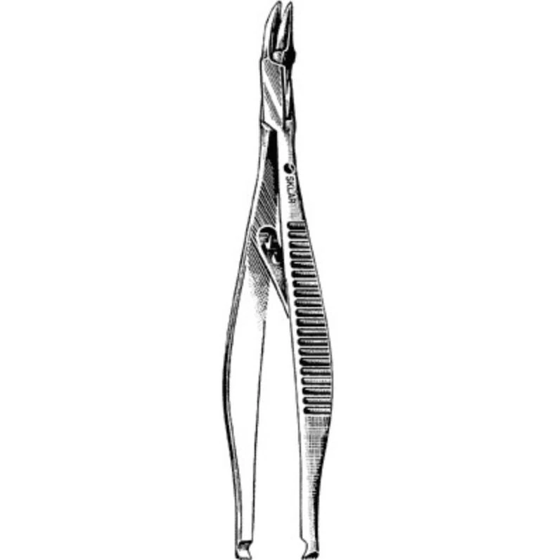 Sklar Instruments Michel Clip Applying Forceps, Straight, 5", Stainless Steel, Non-Sterile