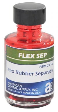 Flex-Sep Flexible Separator Refill, Red, 1 oz Bottle