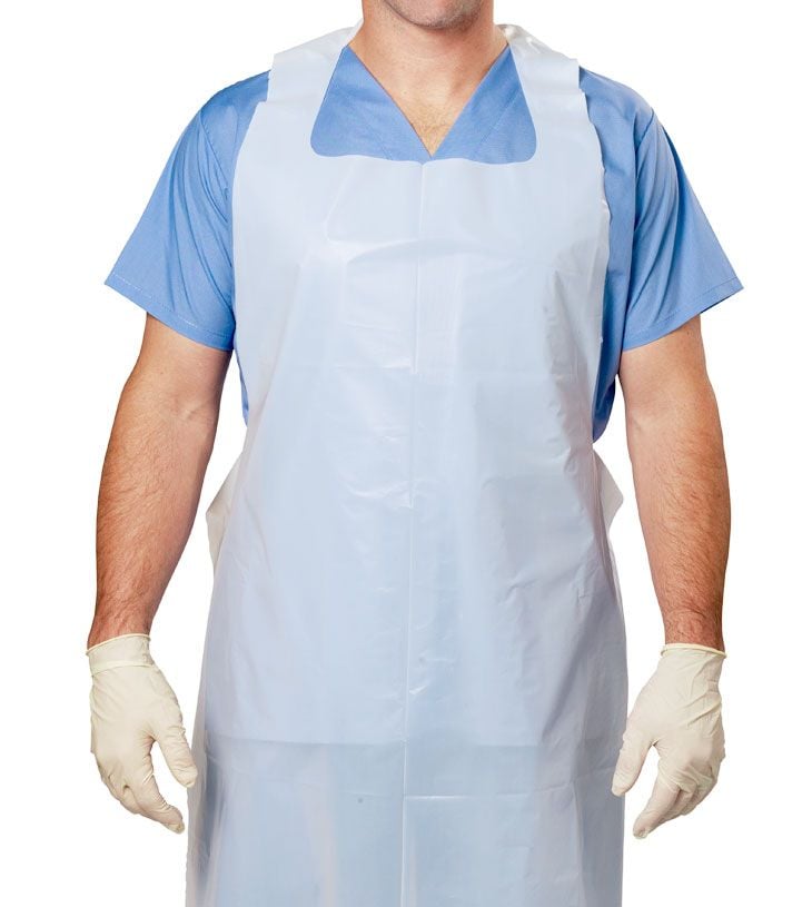 Statlab Medical Products Disposable Aprons, 100/Case