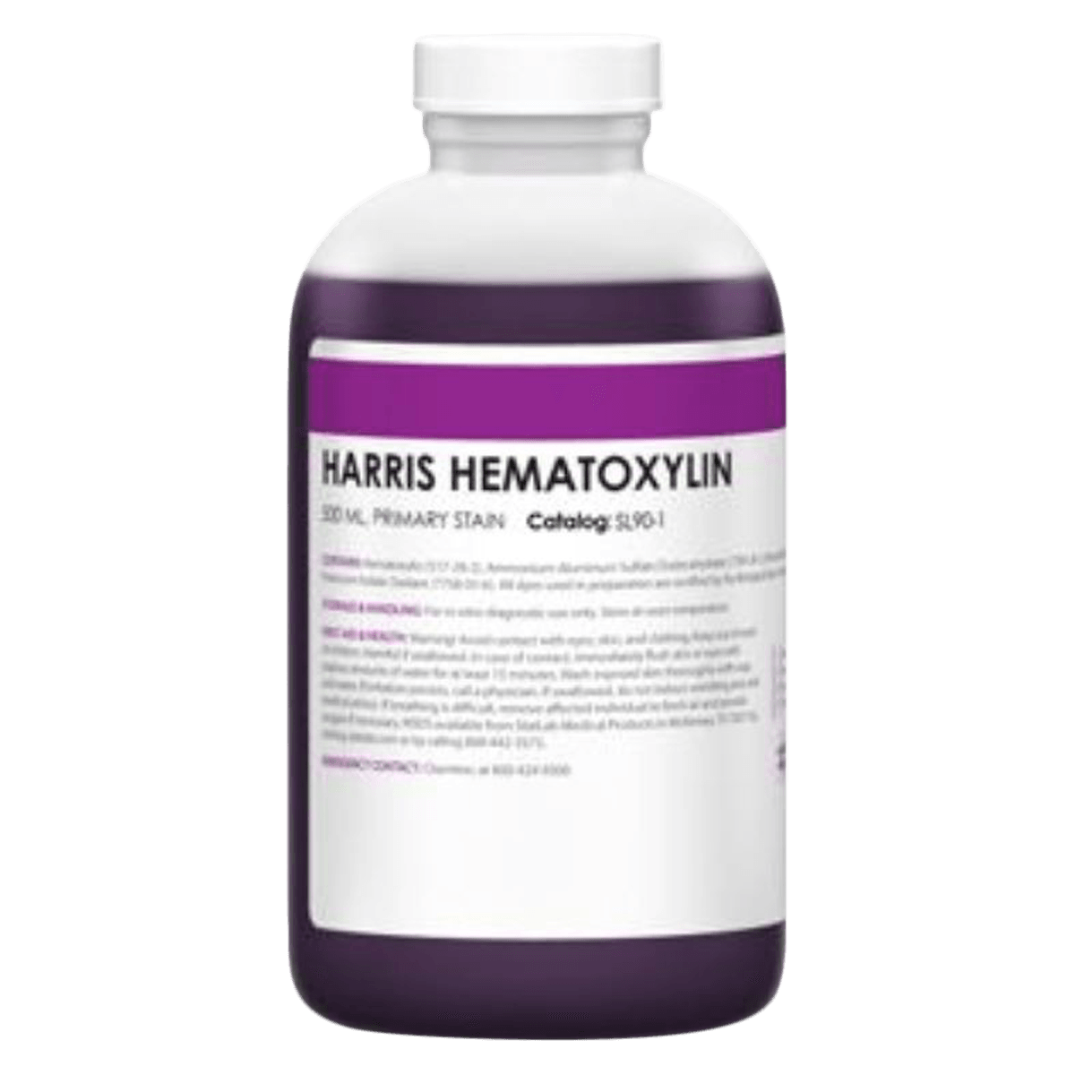 Statlab Medical Products Harris Hematoxylin Stain, 1 pt (473 mL) Bottle
