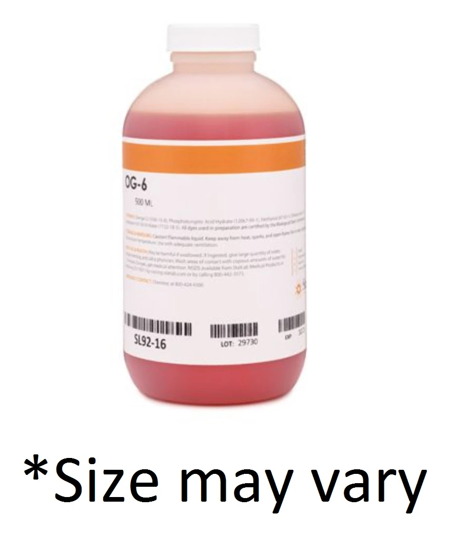 Stain OG-6, Red Plastic Bottle, 1 Gallon, Each
