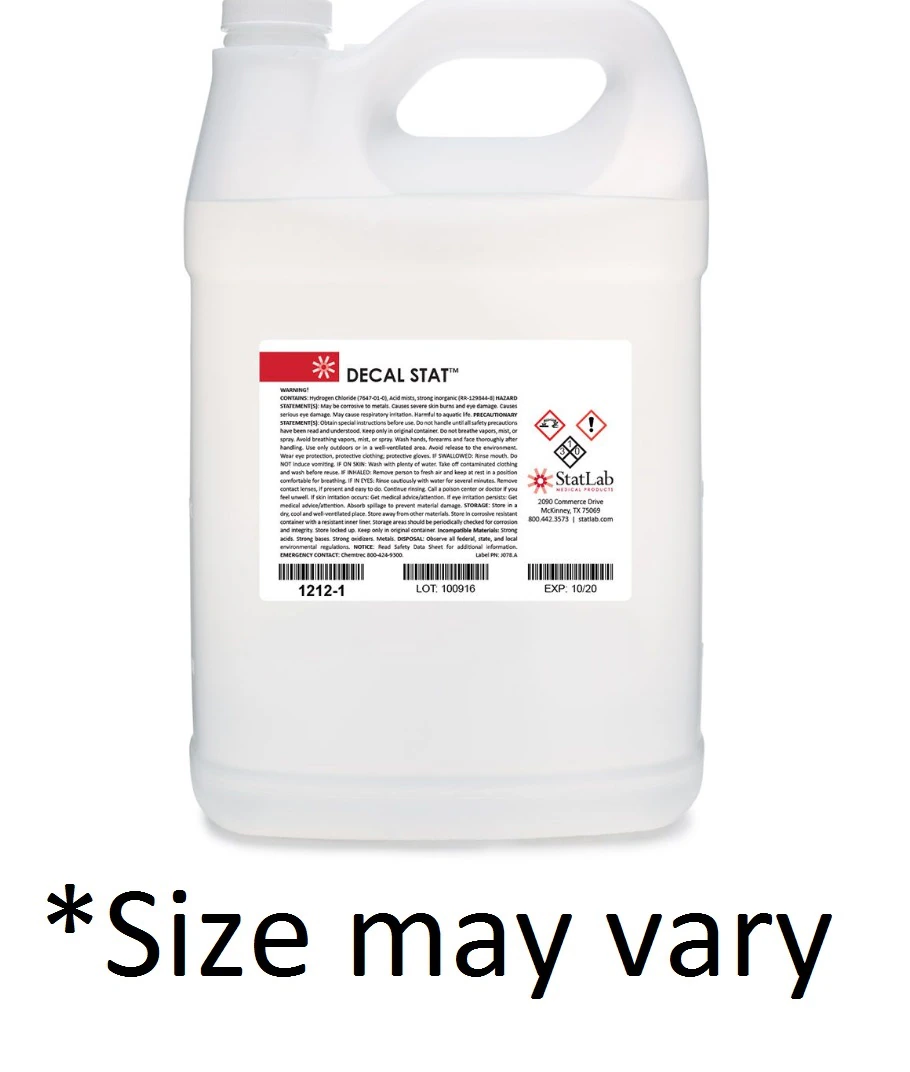 Decal-Stat Decalcifier Solution, 32 oz Bottle
