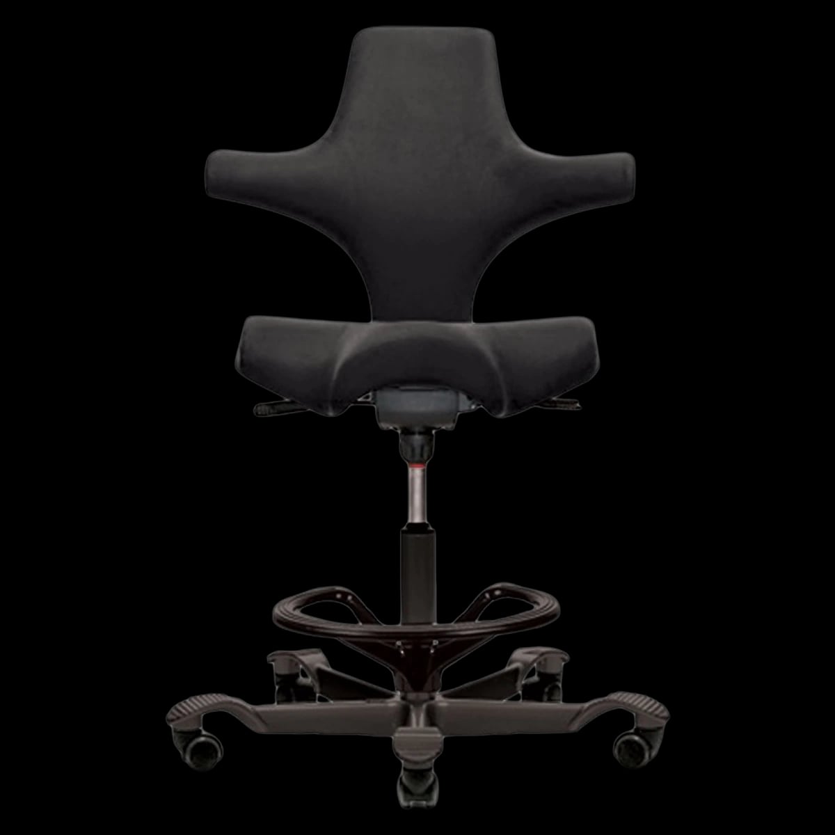 Marketlab Inc Ergonomic Ultrasound Chair, Black, 01KT0J033E89KM7C1V63MYC6M1