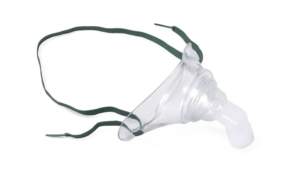 Medline Tracheostomy Mask, Adult, Disposable, 50/Case