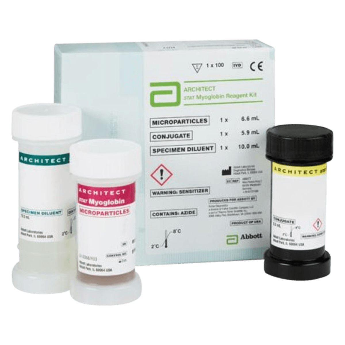 STAT Myoglobin Reagent Kit, 100 Tests, Each