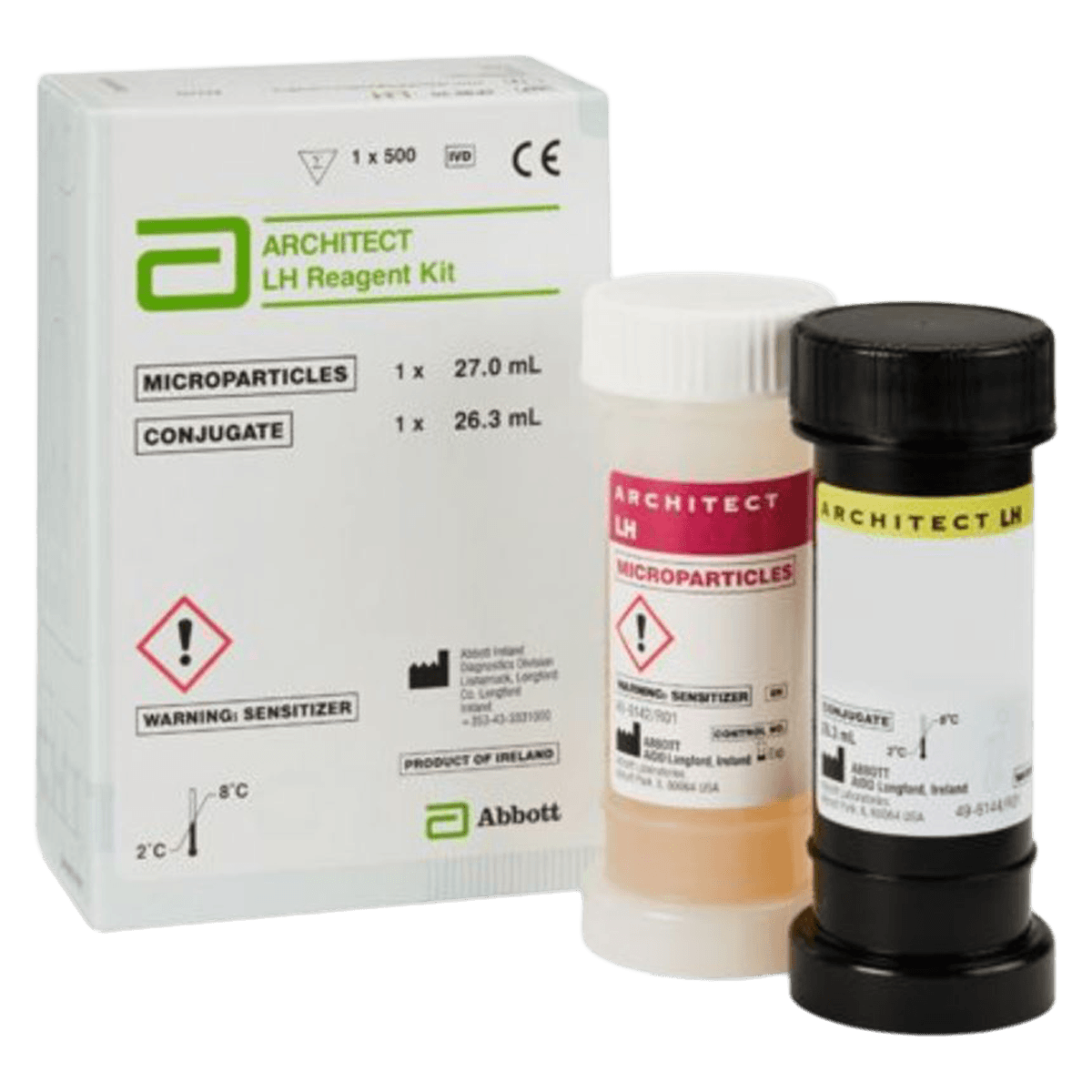 Abbott Architect LH Reagent, Luteinizing Hormone, 500 Tests