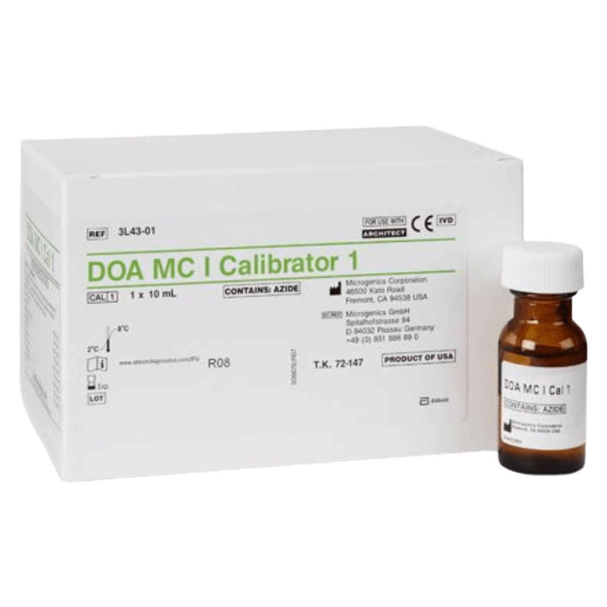 Abbott DOA MC I Calibrator 1