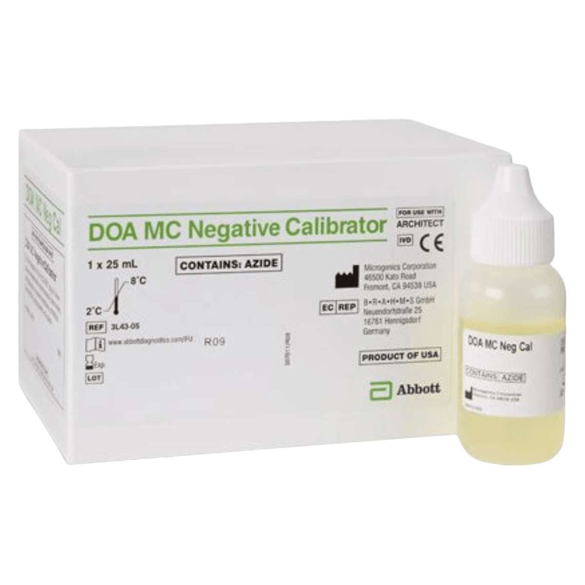 Abbott DOA MC Negative Calibrator (Drugs of Abuse Multiconstituent Calibrator, Negative)