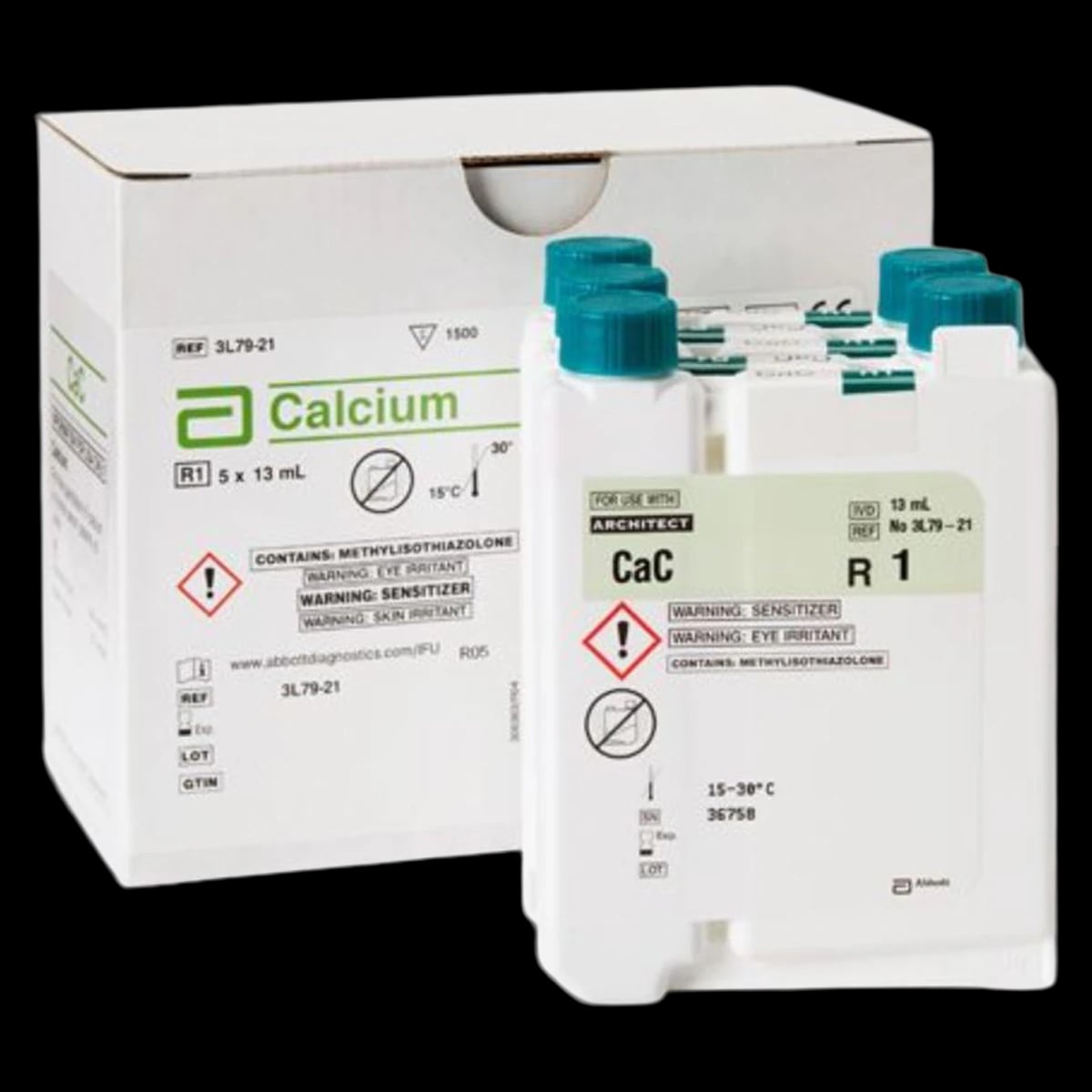 Abbott Architect Calcium Reagent, 5x13mL, 1500 Tests, 01KT0J08KB2HCEBSH29ZCEMPRW