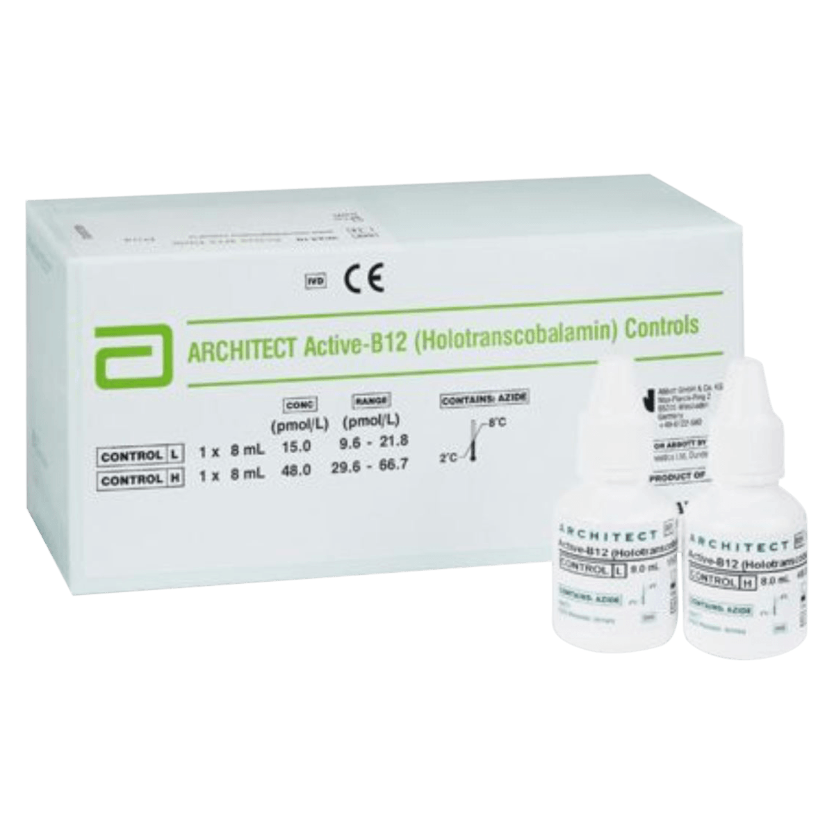 Abbott Active-B12 Controls, Standard Control, 2x8mL