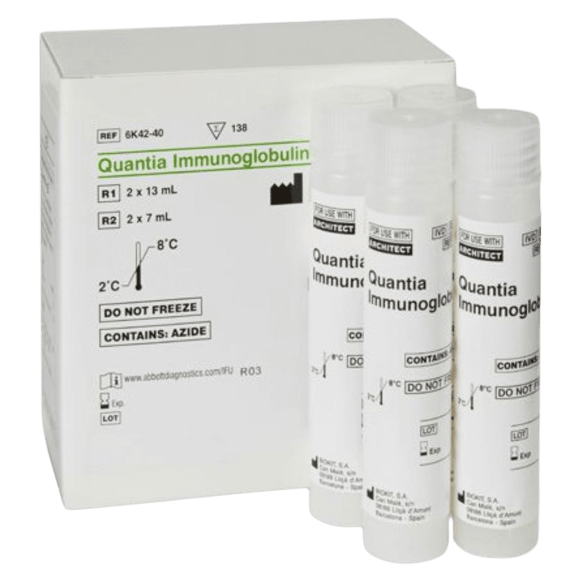 Quantia Immunoglobulin E (IgE) Reagent, Abbott