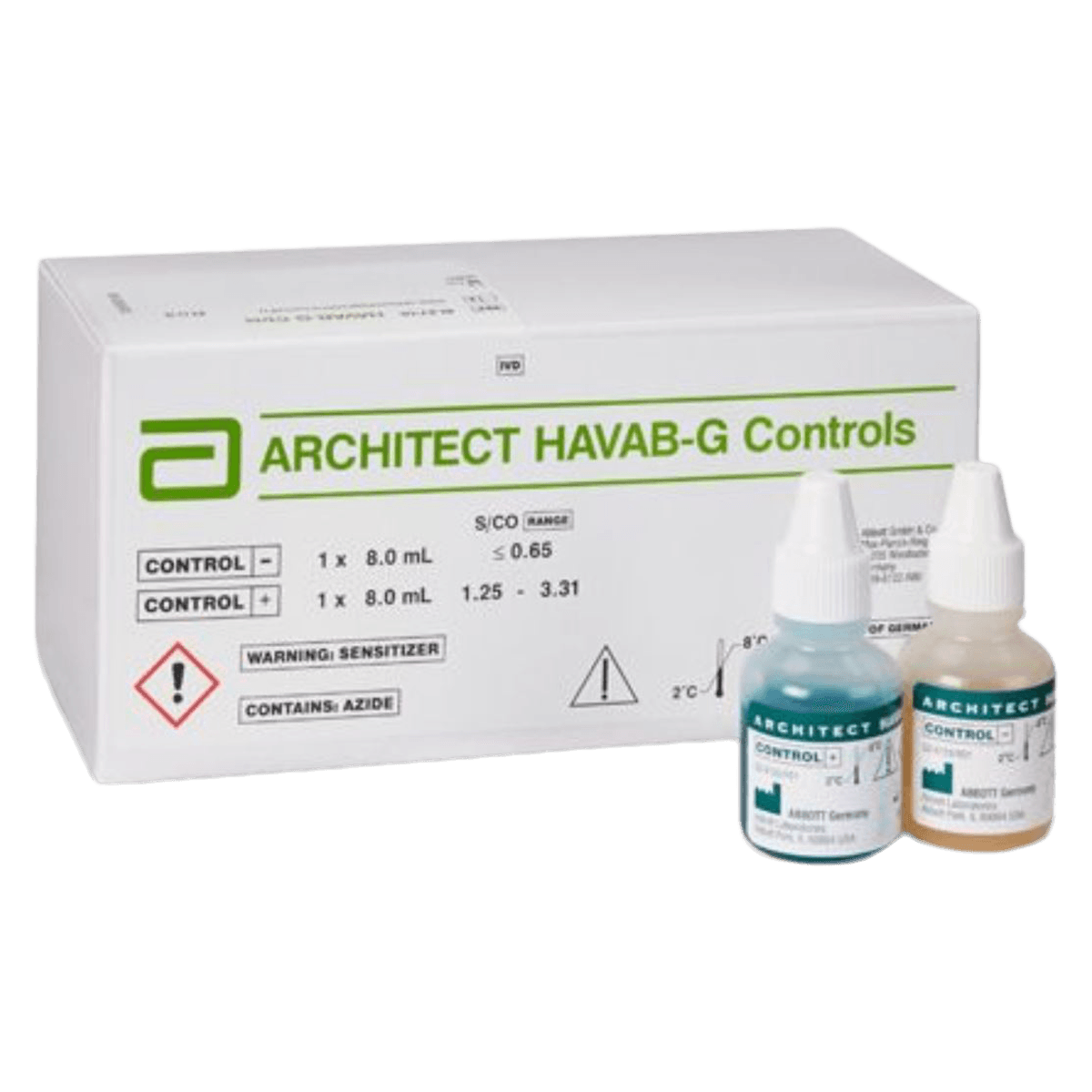 Abbott Architect HAVAb-G Standard Control, 2 x 8 mL
