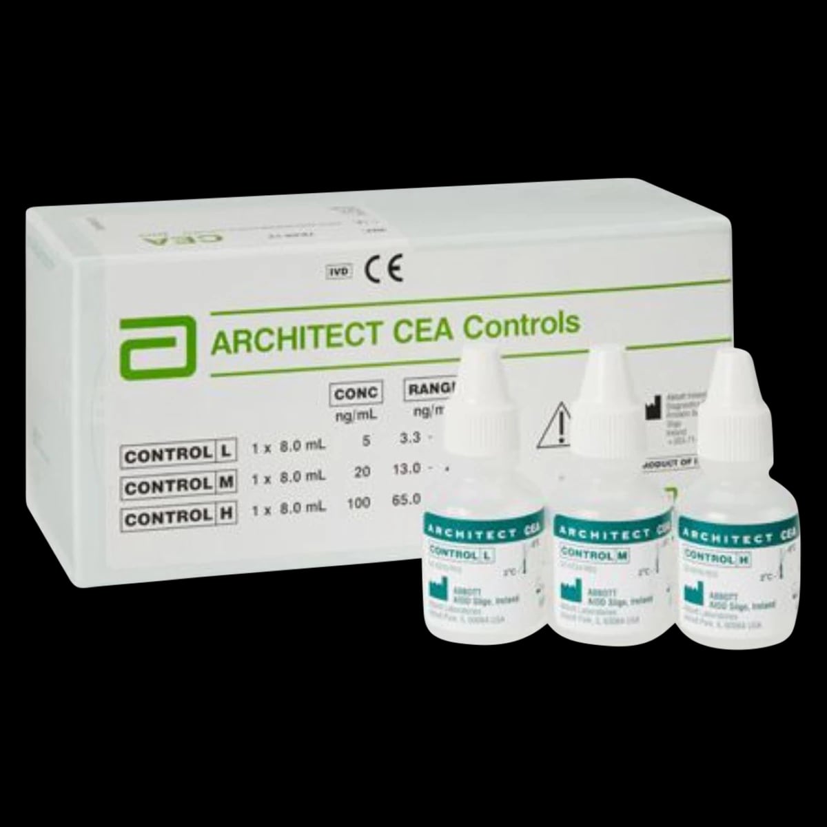 Abbott Architect CEA Standard Control Kit, 3 x 8 mL