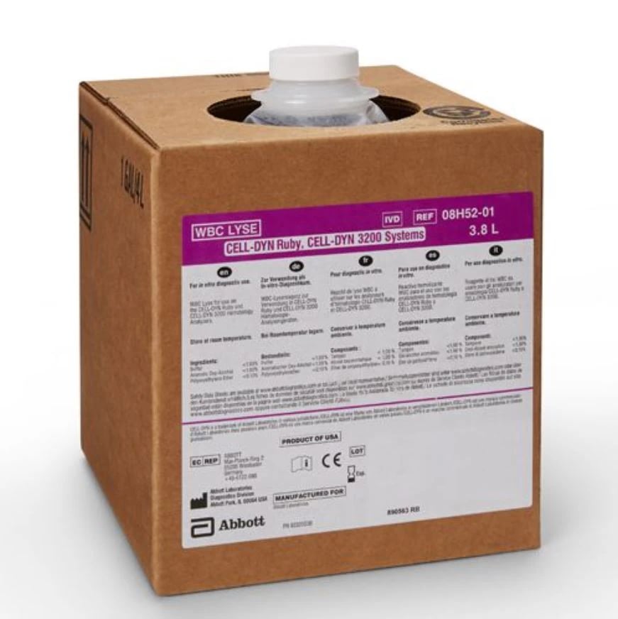Abbott Cell-Dyn Ruby 3200 WBC Lyse Reagent, 3.8L