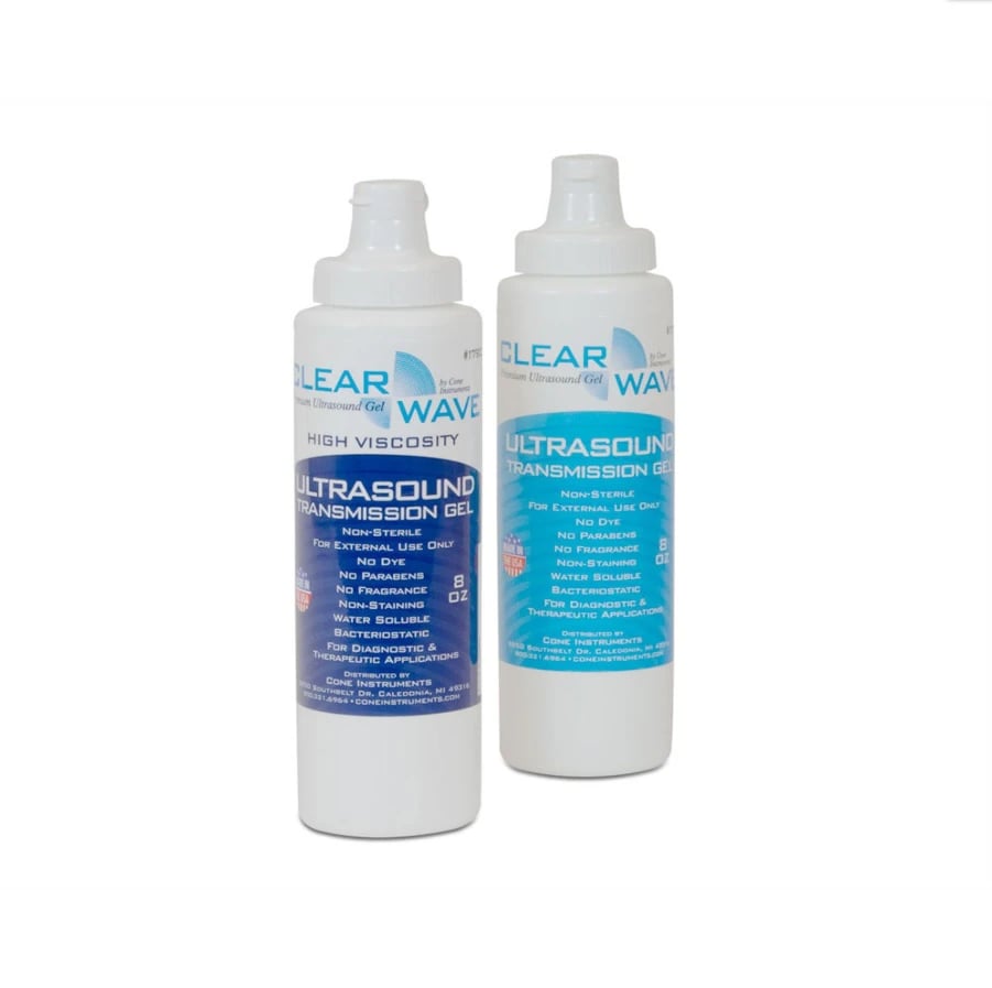 Clearwave Ultrasound Gel, Medium Viscosity, 12/Package