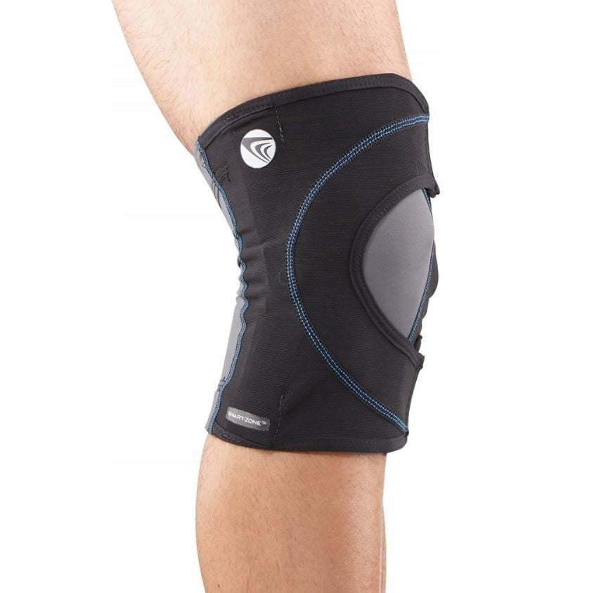 Breg Freesport Knee Brace, Neoprene, Adult 2X-Large (11.5-13"), Black