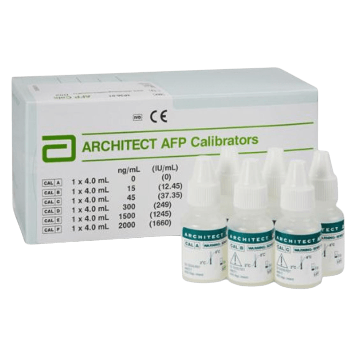 Abbott Architect AFP Alpha-Fetoprotein Calibrators