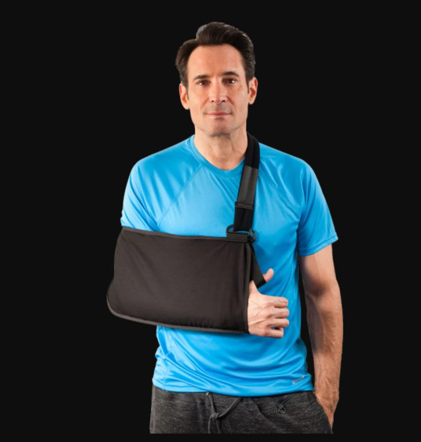 Breg Deluxe Shoulder Sling, X-Large, Breathable Cotton, 9.75" x 19", Left/Right