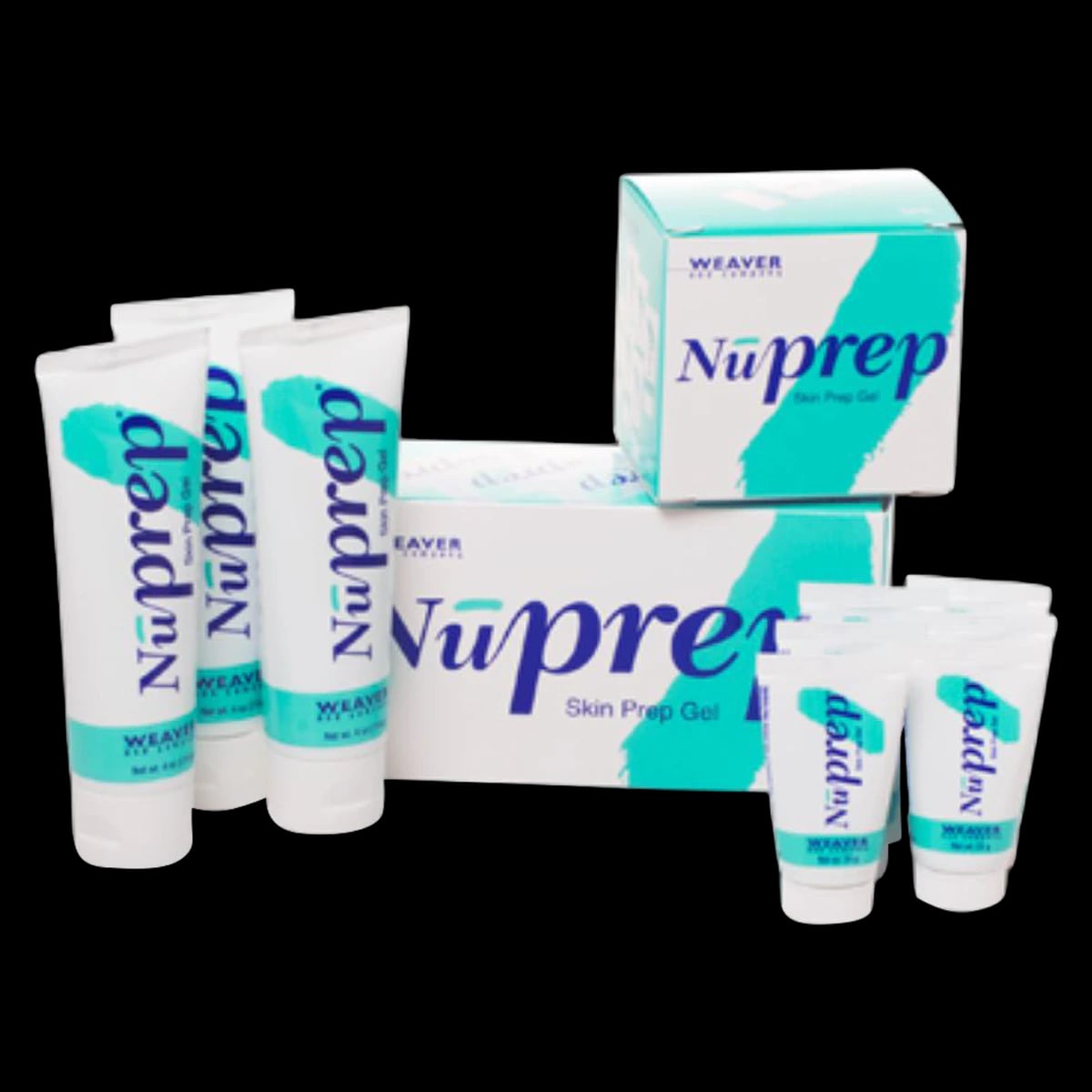 NuPrep Electrode Gel, Conductive/Adhesive Skin Prep, 3/Package