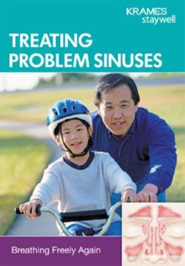 Krames Communications Treating Problem Sinuses: Breathing Freely Again Educational Booklet, English, 16-Page, Full Color, Each