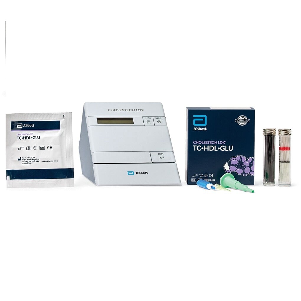 Cholestech LDX TC/HDL/Glucose Starter Kit, 5 Boxes, Abbott