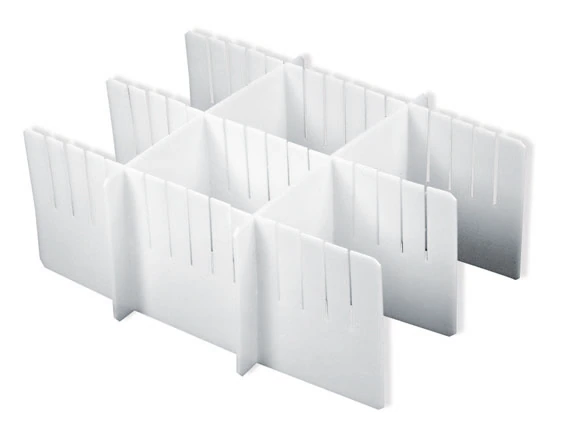 Harloff Manufacturing Drawer Divider, 6" for Mini Line EMG Cart, 1/Each